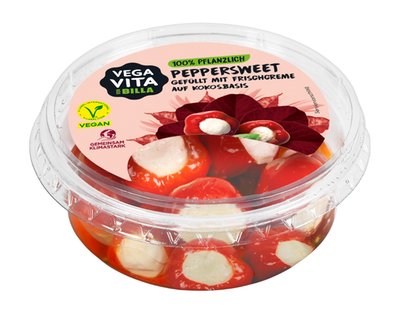 Bild von Vegavita Peppersweet gefüllt mit Frischcreme