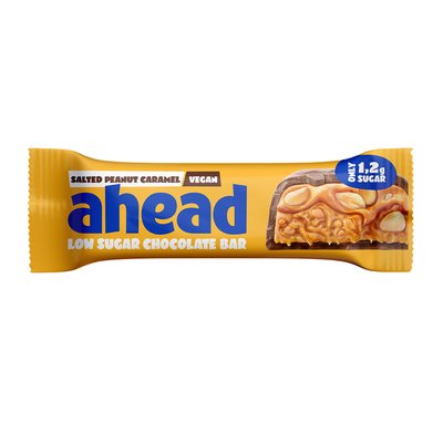 Image of ahead Low Sugar Bar Salted Peanut Caramel