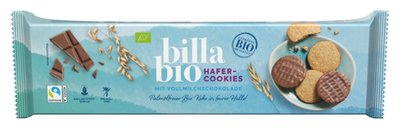 Image of BILLA Bio Hafercookies mit Vollmilchschokolade