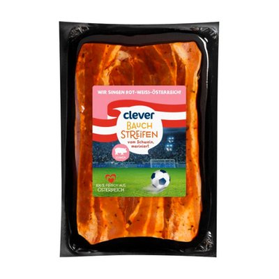 Bild von Clever Schweinebauchstreifen mariniert