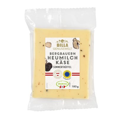 Bild von BILLA Genusswelt Heumilch Käse Sommertrüffel