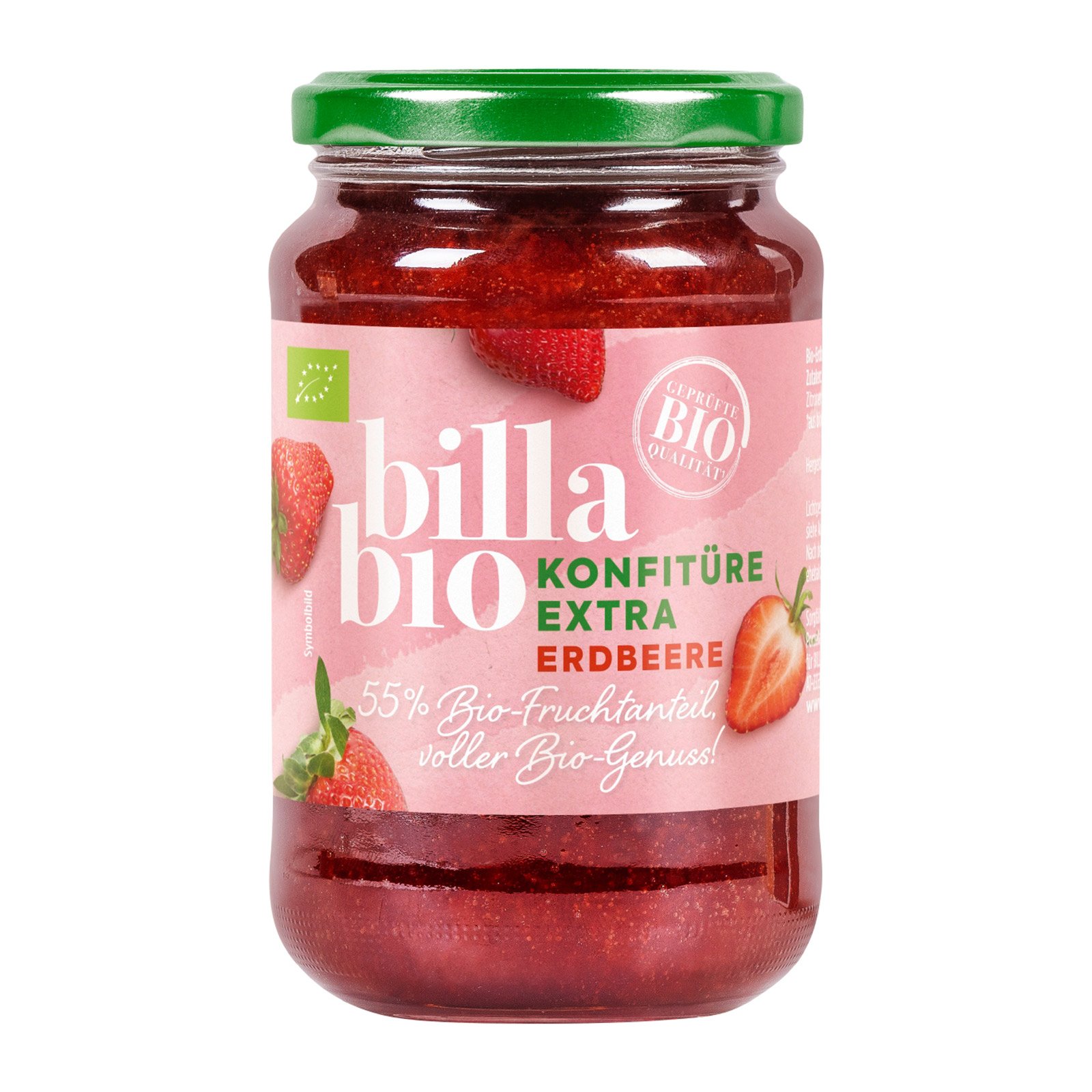 BILLA Bio Konfitüre Extra Erdbeere | BILLA Online Shop