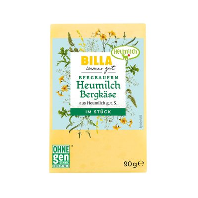 Bild von BILLA Heumilch Bergkäse