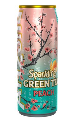Bild von Arizona Sparkling Green Tea Peach