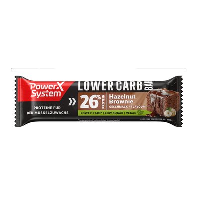 Bild von Power System Riegel Low Carb Vegan Hazelnut