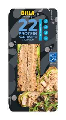 Bild von BILLA Sandwich Protein Thunfisch & Avocado