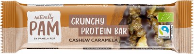 Image of Naturally Pam Crunchy Protein Bar Cashew