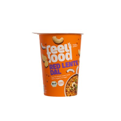 Bild von Feelfood Instant Lunch Red Lentil Dal