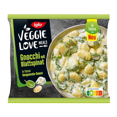 Image of Iglo Veggie Love Meals Gnocchi mit Blattspinat