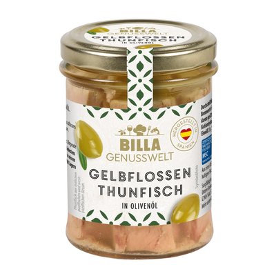 Image of BILLA Genusswelt Gelbflossenthunfisch in Olivenöl