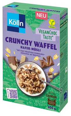 Image of Kölln Vegan Crunchy Waffel Hafer - Müsli