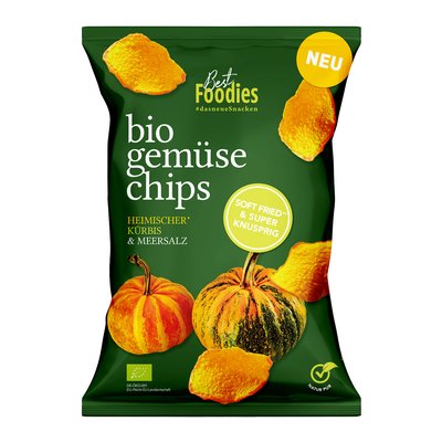 Image of Best Foodies Bio Gemüse Chips Kürbis