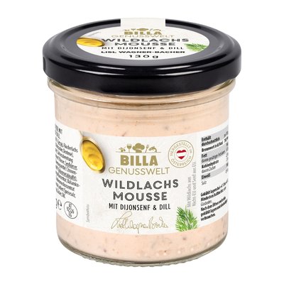 Bild von BILLA Wildlachsmousee mit Dijonsenf und Dill