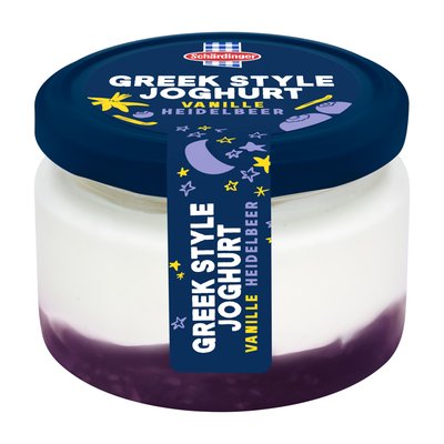 Bild von Schärdinger Greek Style Vanilla & Blueberry Joghurt