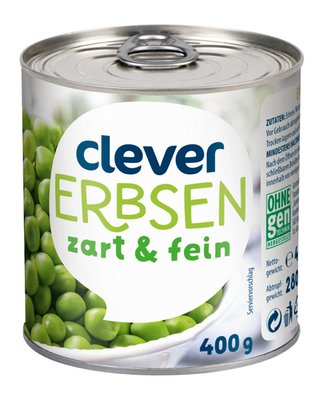 Bild von Clever Erbsen zart & fein