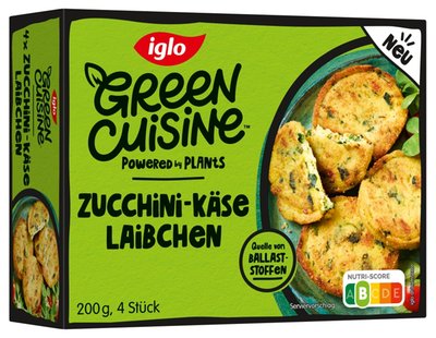 Bild von Iglo Green Cuisine Zucchini-Käselaibchen