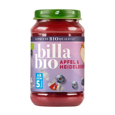 Bild von BILLA Bio Apfel mit Heidelbeere