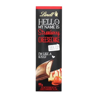 Image of Lindt Hello Strawberry Cheesecake