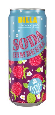 Bild von BILLA Soda Himbeere