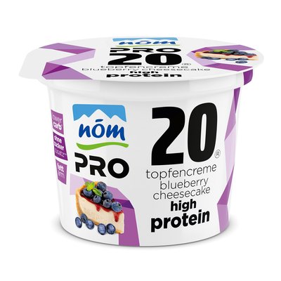 Bild von nöm PRO Blueberry Cheesecake Protein Topfencreme