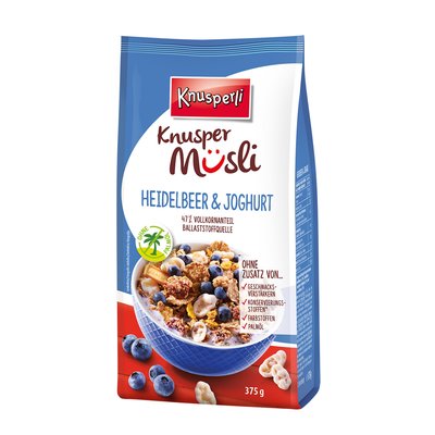 Bild von Knusperli Heidelbeer&Joghurt Müsli