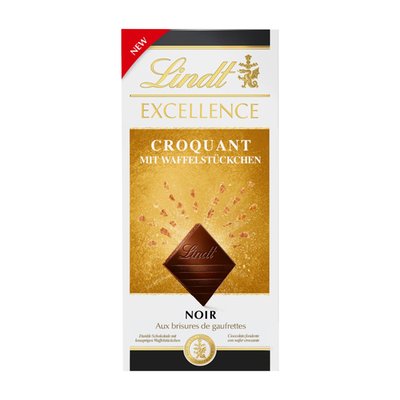 Bild von Lindt Excellence Croquant Waffel