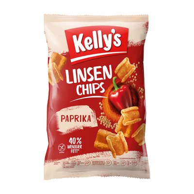 Bild von Kelly's Linsenchips Paprika