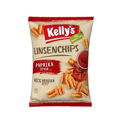 Bild von KELLY'S LINSENCHIPS PAPRIKA