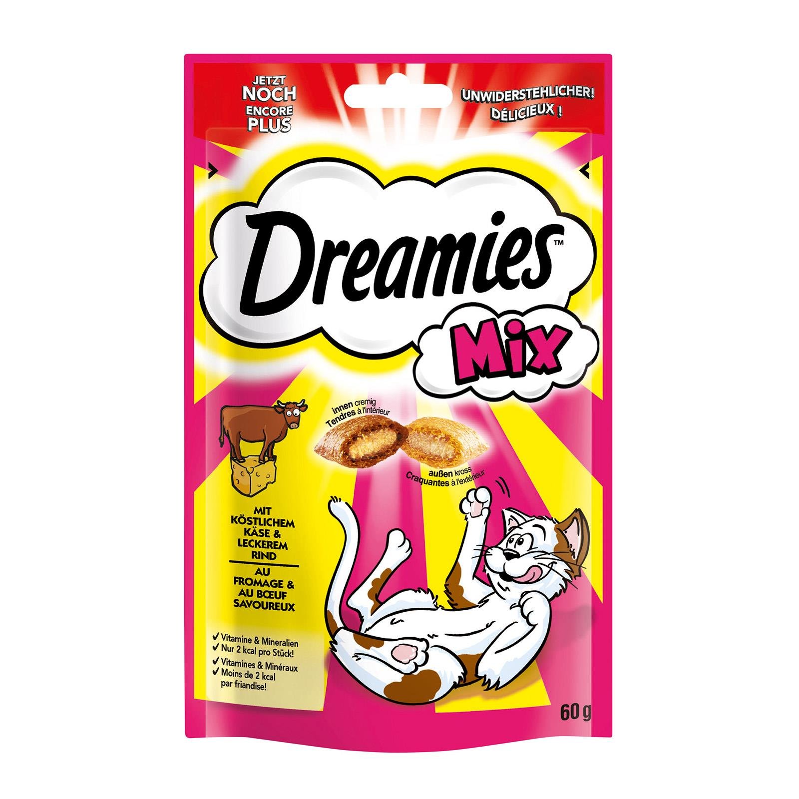 Dreamies Mix mit köstlichem Käse & leckerem Rind | BILLA Online Shop