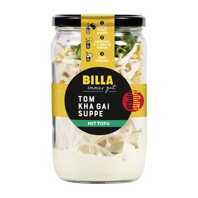 Bild von BILLA Tom Kha Gai Tofu Suppe