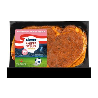 Bild von Clever Schwein-Karreesteak mariniert