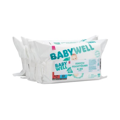 Bild von Babywell Feuchttücher Sensitiv