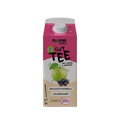 Bild von Flocke Bio Eistee Apfel - Aronia