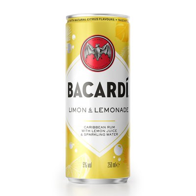 Bild von Bacardi Limon Lemonade