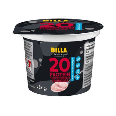 Bild von BILLA Protein Topfencreme Erdbeere