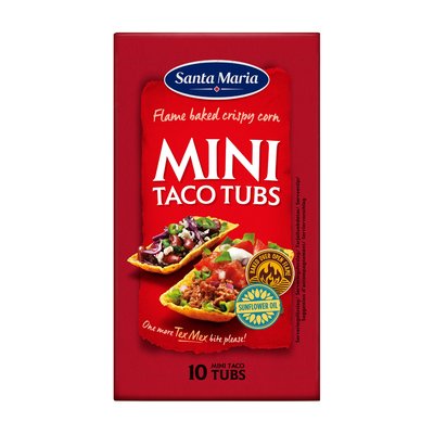 Bild von Santa Maria Mini Taco Tubs