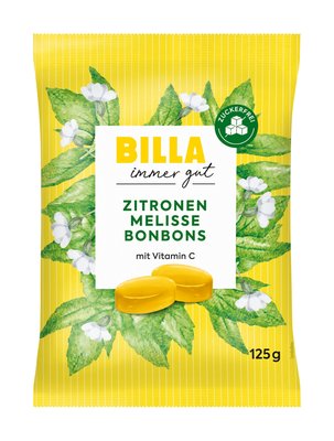 Bild von BILLA Zitronenmelisse Bonbon zuckerfrei