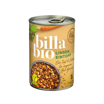 Bild von BILLA Bio Linseneintopf