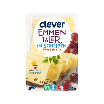 Bild von Clever Emmentaler Scheiben