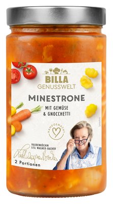 Bild von BILLA Genusswelt & Lisl Wagner-Bacher Minestrone mit Gemüse und Gnocchetti