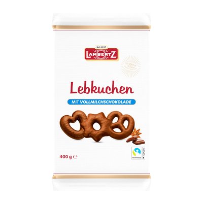 Bild von Lambertz Lebkuchen mit Vollmilchschokolade