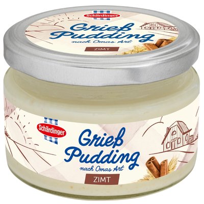 Bild von Schärdinger Grieß Pudding Zimt