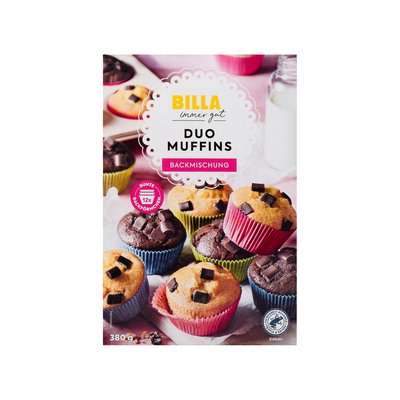 Bild von BILLA Backmischung  Duo-Muffins