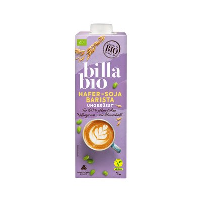 Bild von BILLA Bio Hafer-Soja Barista Drink