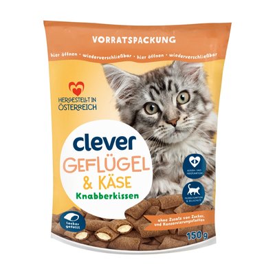 Bild von Clever Knabberkissen Geflügel & Käse