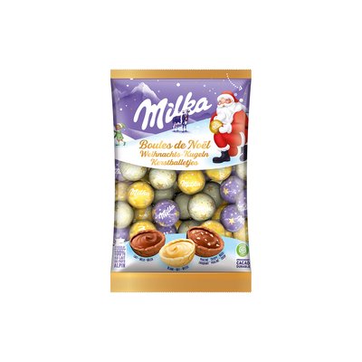 Bild von Milka Weihnachts-Kugeln Mix