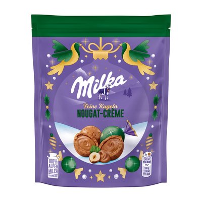 Bild von Milka Feine Kugeln Nougat Créme