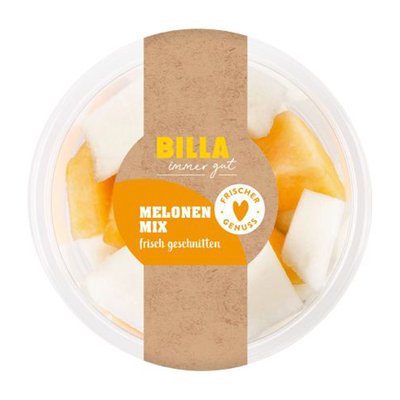 Bild von BILLA Melonen Mix geschnitten