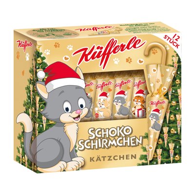 Bild von Küfferle Schirmchen Kätzchen 12er