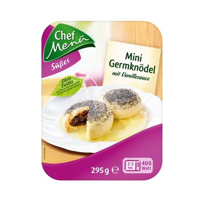 Bild von Chef Menü Mini Germknödel  